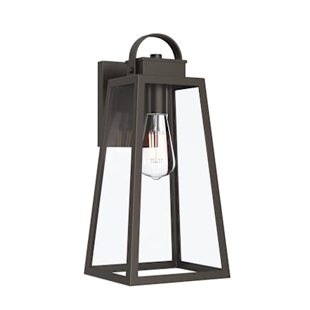 Progress Lighting Hedry 16" Tall Outdoor Wall Sconce Antique Bronze