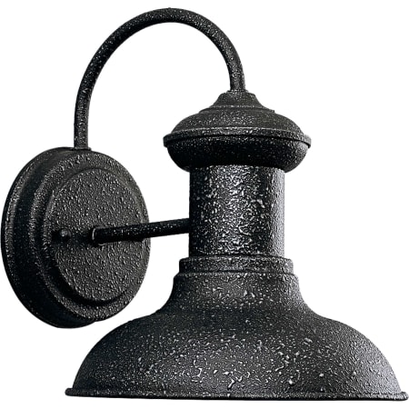 Progress Lighting Brookside 1 Light Dark Sky Outdoor Wall Sconce with Metal Shade - 10" Tall Gilded Iron