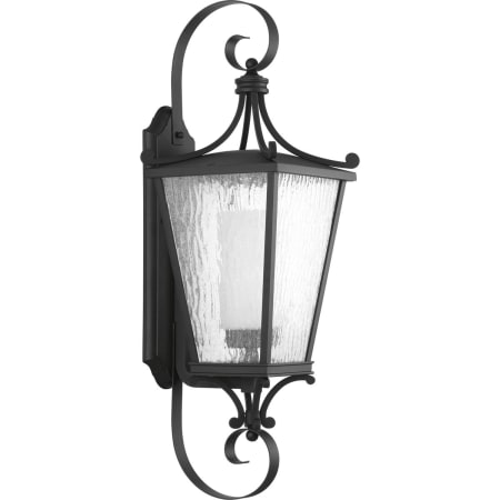 Progress Lighting Cadence 31" Tall Outdoor Wall Sconce Black
