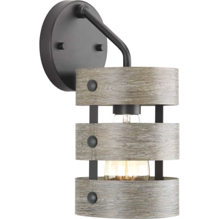 Progress Lighting Gulliver Single Light 6" Wide Bathroom Sconce Graphite