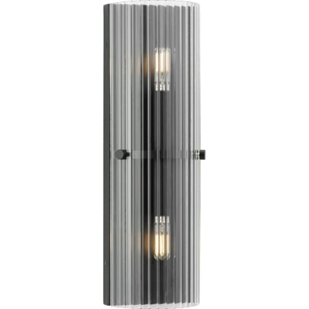 Progress Lighting Seville 2 Light 18" Tall Wall Sconce Matte Black