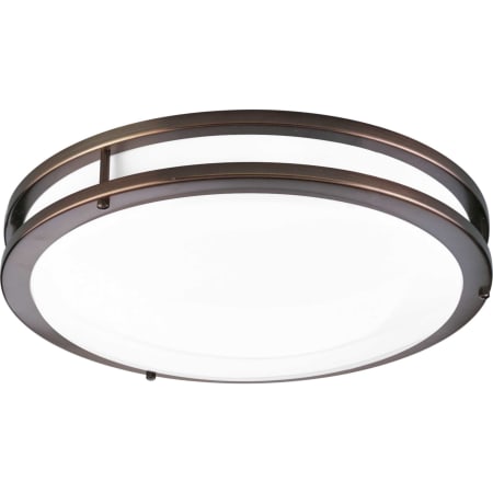 Progress Lighting LED CTC COMM Light 14" Wide Integrated LED Flush Mount Ceiling Fixture with Acrylic Diffuser Urban Bronze