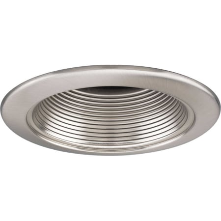 Progress Lighting 4" Step Baffle Trim for PAR16, PAR20, or R16 Lamps Brushed Nickel