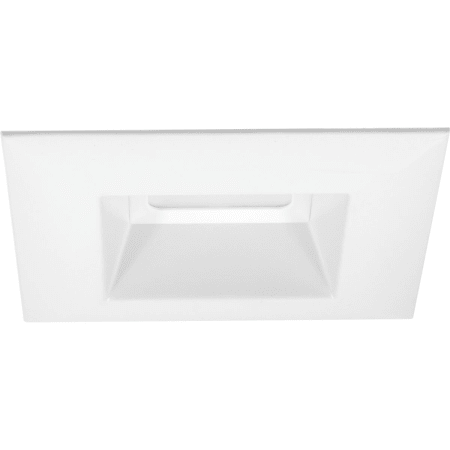 Progress Lighting Recessed LED 5" Square Trim with Diffused Polycarbonate Lens White