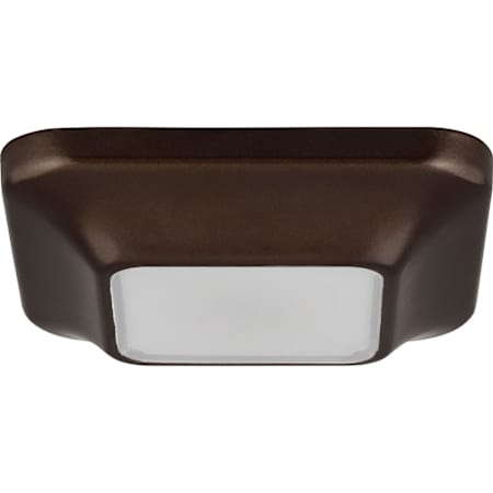 Progress Lighting LED Flush Mount Ceiling Fixture - Square - 5" Wide Antique Bronze