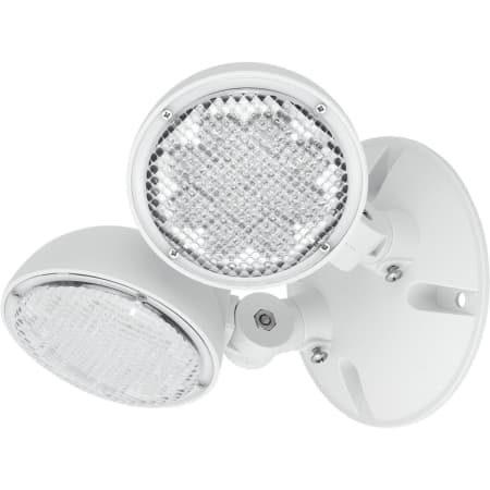 Progress Lighting Double Head LED Flood Light for PECUE Exit Lights White