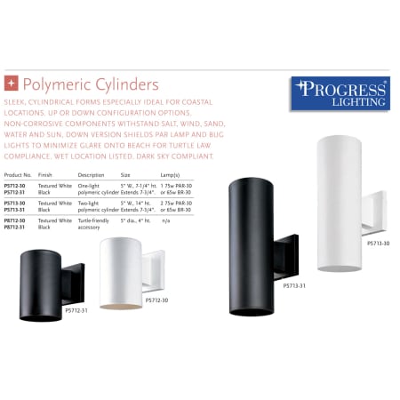 Progress Lighting Polymeric Cylinders