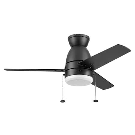 Prominence Home Fawn 44" 3 Blade Indoor LED Ceiling Fan Black