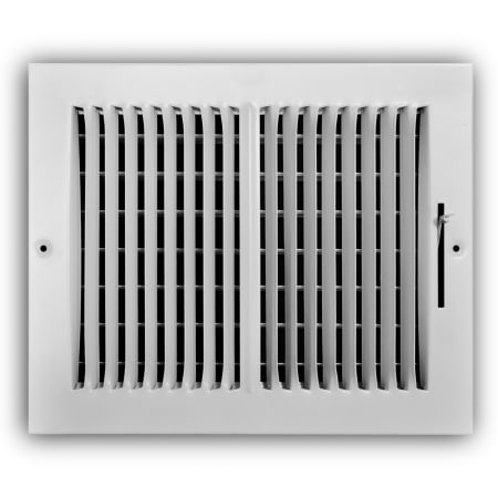 ProSelect 8" x 10" Wall / Ceiling Register with Mounting Holes White