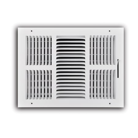 ProSelect 10" x 14" Wall / Ceiling Register with Mounting Holes White