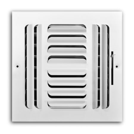 ProSelect 8" x 8" Wall / Ceiling Register with Mounting Holes White