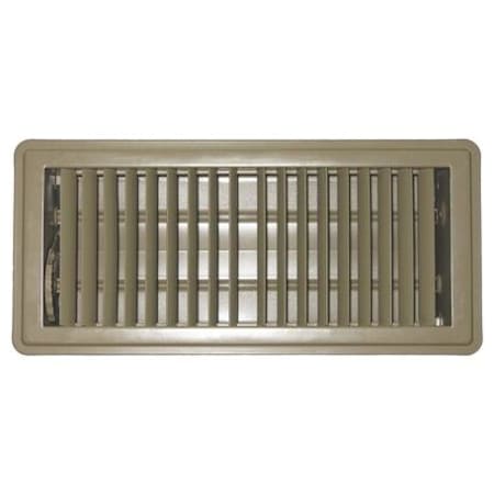 PROSELECT 6" x 12" Duct Connection - Deluxe Floor Diffuser N/A