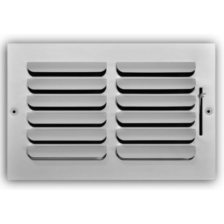 ProSelect 6" x 10" Wall / Ceiling Register with Mounting Holes White