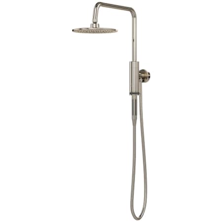 Pulse Aquarius Retrofit Shower with Shower Head, Hand Shower, Shower Arm and Hose Brushed Nickel