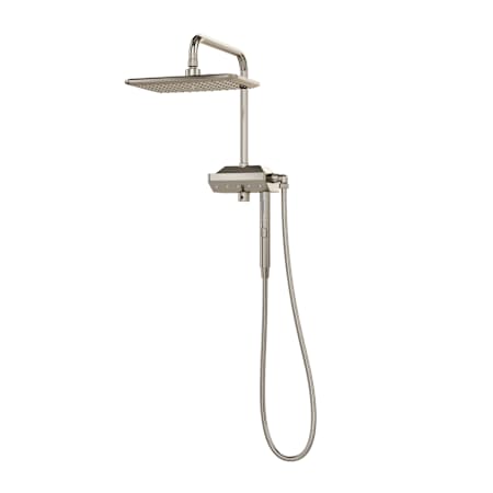 Pulse AquaPower Retrofit Shower with Shower Head, Hand Shower, and Hose Brushed Nickel