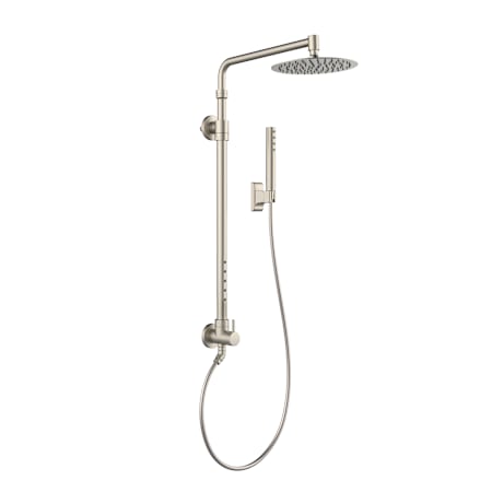 Pulse Atlantis Retrofit Shower with Shower Head, Hand Shower, Slide Bar, Shower Arm and Hose Brushed Nickel