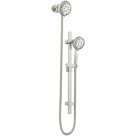 Pulse Retreat 1.8 GPM Multifunction Shower Head with Handshower Brushed Nickel