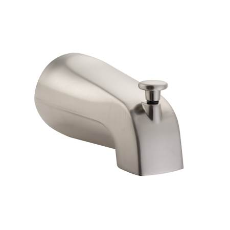 Pulse 5-1/4" Tub Spout with Diverter Brushed Nickel
