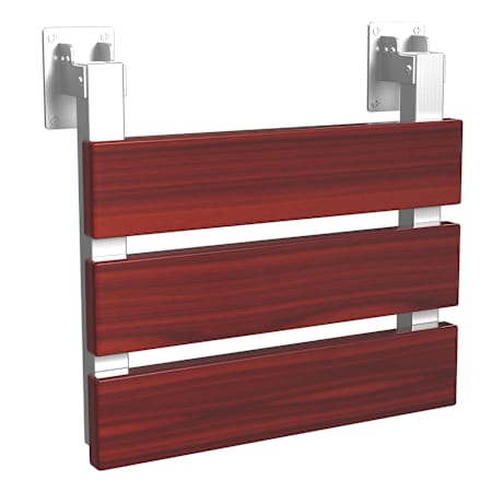 Pulse Aging In Place Wall Mounted 16" Wide Shower Seat Brushed Stainless Steel