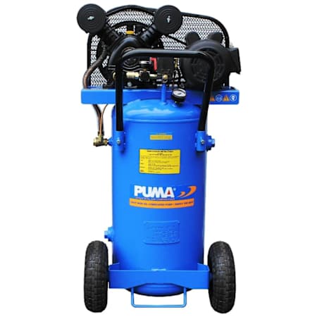 PumaAir 2 HP 20 Gal 135 Max PSI Single-Stage Portable Electric (120, 240 Volt) Reciprocating Air Compressor with Vertical Tank N/A