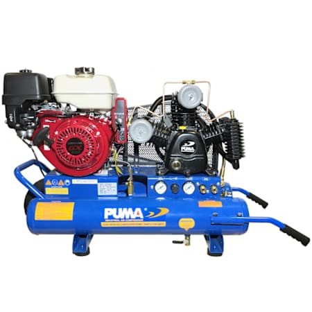 PumaAir 8 HP 8 Gal 175 Max PSI Two-Stage Portable Gas Reciprocating Air Compressor N/A