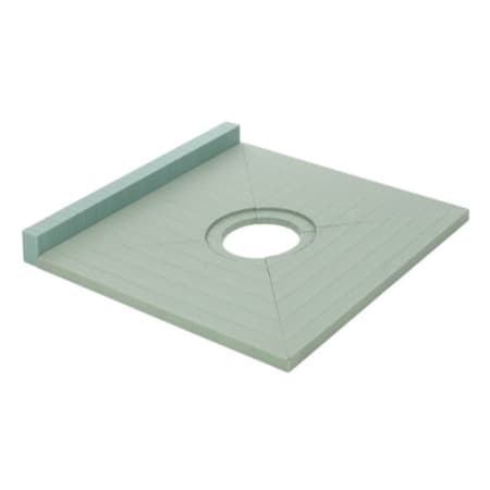 QuickDrain SquareDrain 36" x 36" PET Pre-Sloped Shower Pan - Small Flange N/A