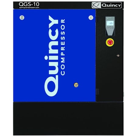 Quincy Compressor 10 HP 125 Max PSI Stationary Electric (208, 230, 460 Volt 3 Phase) Rotary Air Compressor N/A