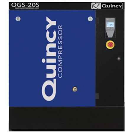 Quincy Compressor 20 HP 125 Max PSI Stationary Electric (208, 230, 460 Volt 3 Phase) Standard Rotary Air Compressor N/A