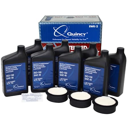 Quincy Compressor Maintenance Kit For 2V41C60VC 60-Gallon Two-Stage Air Compressors N/A
