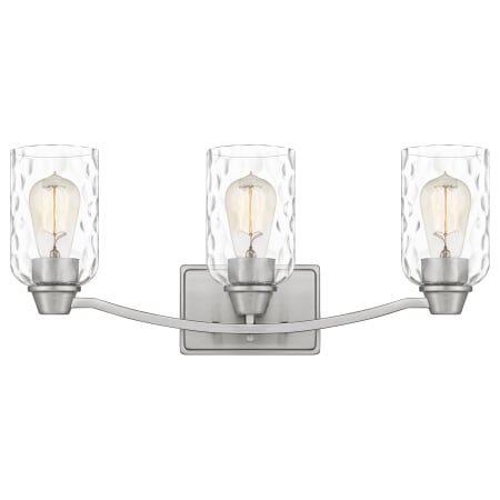 Quoizel Acacia 3 Light 22" Wide Vanity Light Brushed Nickel