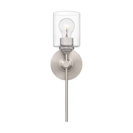 Quoizel Aria 16" Tall Wall Sconce Brushed Nickel