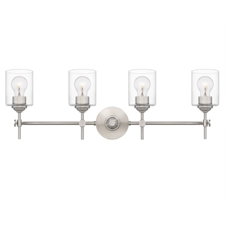 Quoizel Aria 4 Light 32" Wide Vanity Light Brushed Nickel