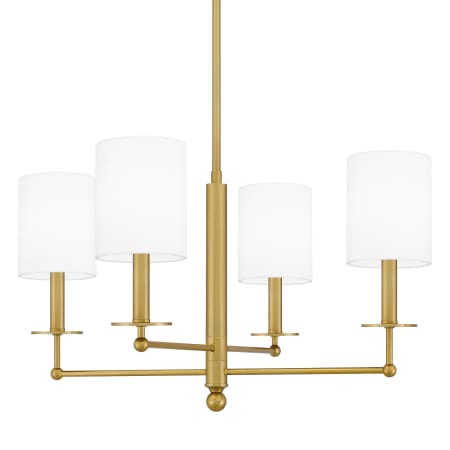 Quoizel Ardsley 4 Light 25" Wide Chandelier Aged Brass