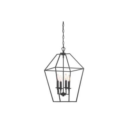 Quoizel Aviary 4 Light 13" Wide Taper Candle Chandelier Palladian Bronze