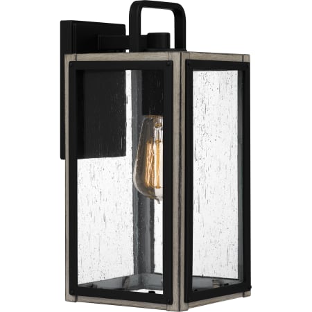 Quoizel Bramshaw 14" Tall Outdoor Wall Sconce Matte Black