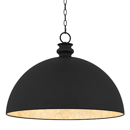Quoizel Braylon 26" Wide Pendant Matte Black