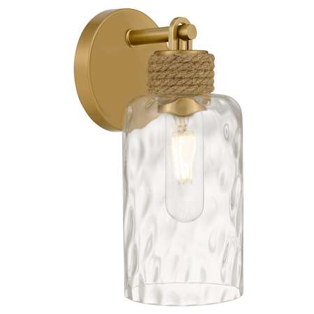 Quoizel Baltic 12" Tall Wall Sconce Brushed Gold