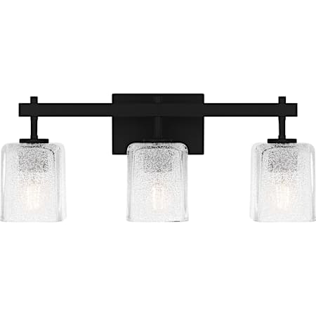 Quoizel Brenthouse 3 Light 23" Wide Vanity Light Matte Black