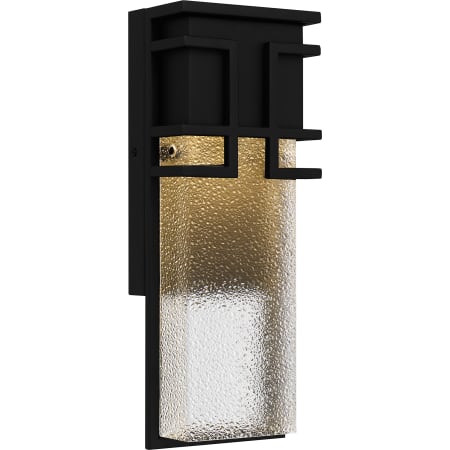 Quoizel Daymon 16" Tall Outdoor Wall Sconce Earth Black