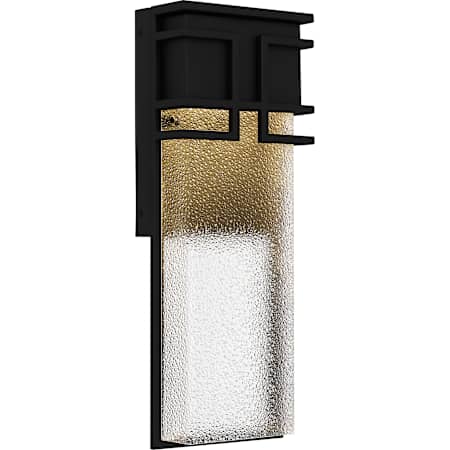 Quoizel Daymon 21" Tall Outdoor Wall Sconce Earth Black