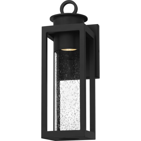 Quoizel Donegal 15" Tall Outdoor Wall Sconce Matte Black