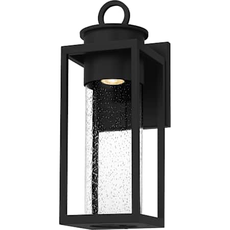 Quoizel Donegal 19" Tall Outdoor Wall Sconce Matte Black