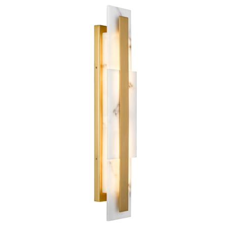 Quoizel Esme 24" Tall LED Wall Sconce Brushed Gold