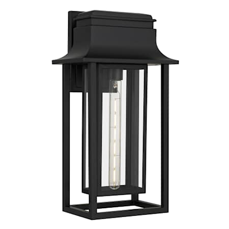 Quoizel Garner 20" Tall Outdoor Wall Sconce Matte Black