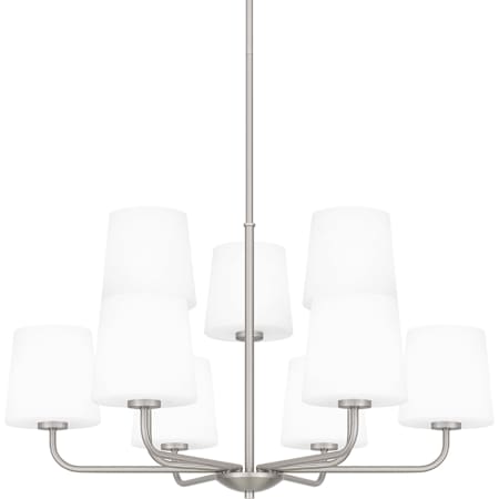 Quoizel Gallagher 9 Light 32" Wide Chandelier Brushed Nickel