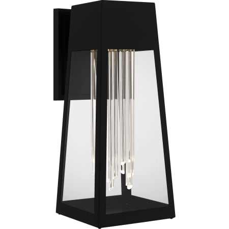 Quoizel Guinn 18" Tall LED Outdoor Wall Sconce Matte Black