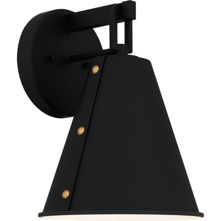 Quoizel Hyde 12" Tall Wall Sconce Matte Black
