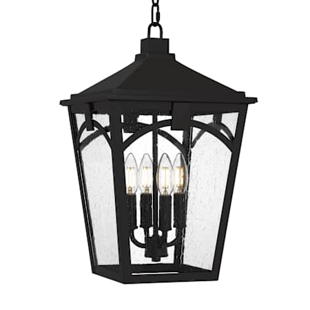 Quoizel Jaxon 4 Light 11" Wide Outdoor Mini Pendant Western Bronze