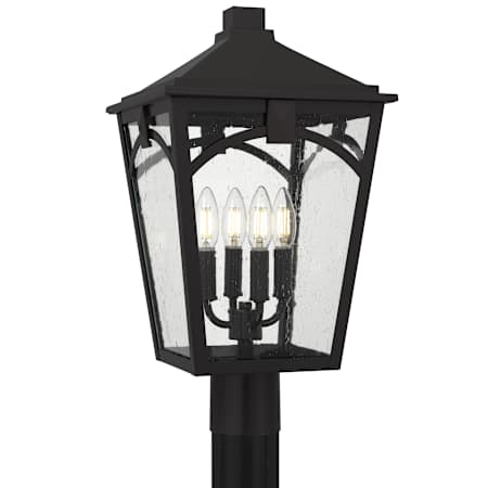 Quoizel Jaxon 4 Light 20" Tall Post Light Western Bronze