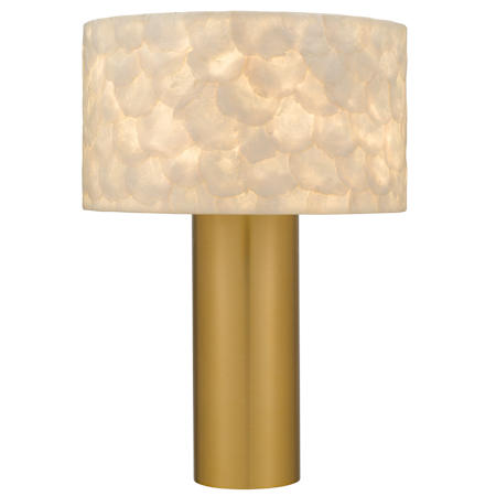 Quoizel Leland 20" Tall Buffet Table Lamp Brushed Gold